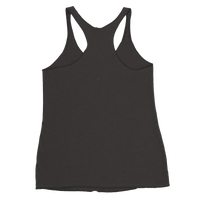 Load image into Gallery viewer, Back view of black women’s racerback tank top
